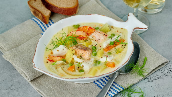 Rezept für Gemüse-Fisch-Stew