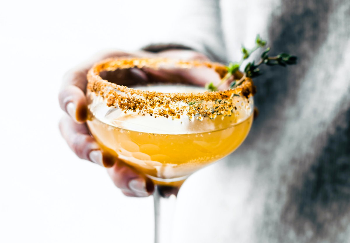 Herbst-Aperol mit Birne