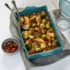Das winterliche Rezept für den Kartoffel-Rosenkohl-Auflauf mit Walnüssen schmeckt immer
