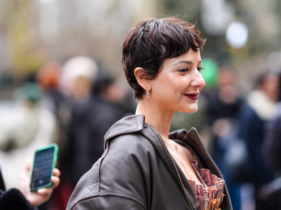 Influencerin Alyssa Coscarelli mit Mixie Cut