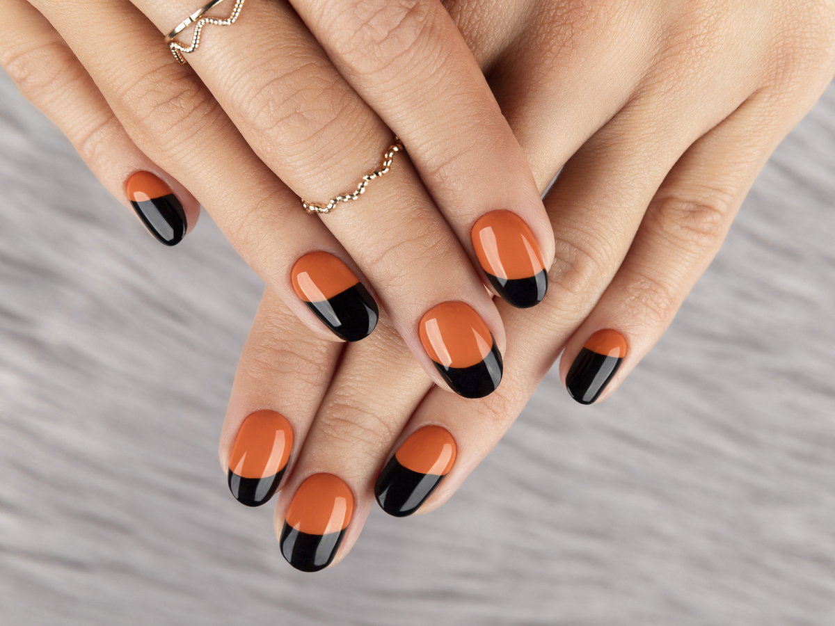 Orange Nagellack