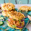 Rezept für Ramen-Burger mit Hähnchen 