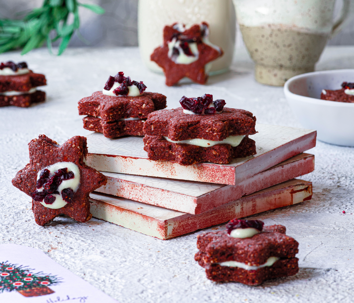 Schoko-Sandwich-Cookies