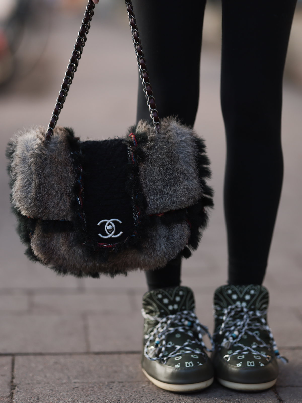Stiefel mit Schnürung im Streetstyle