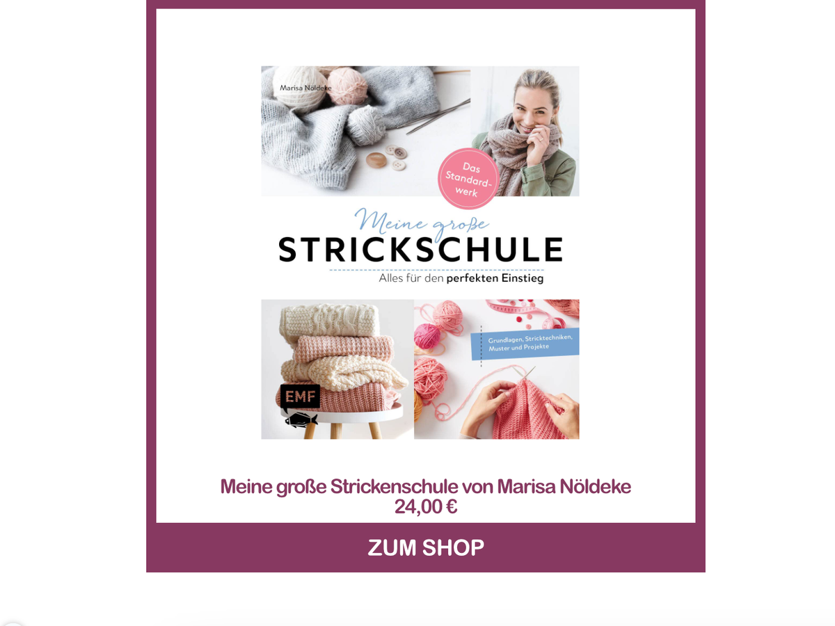 Strickbuch für Anfänger - Meine große Strickschule von Marisa Nöldeke
