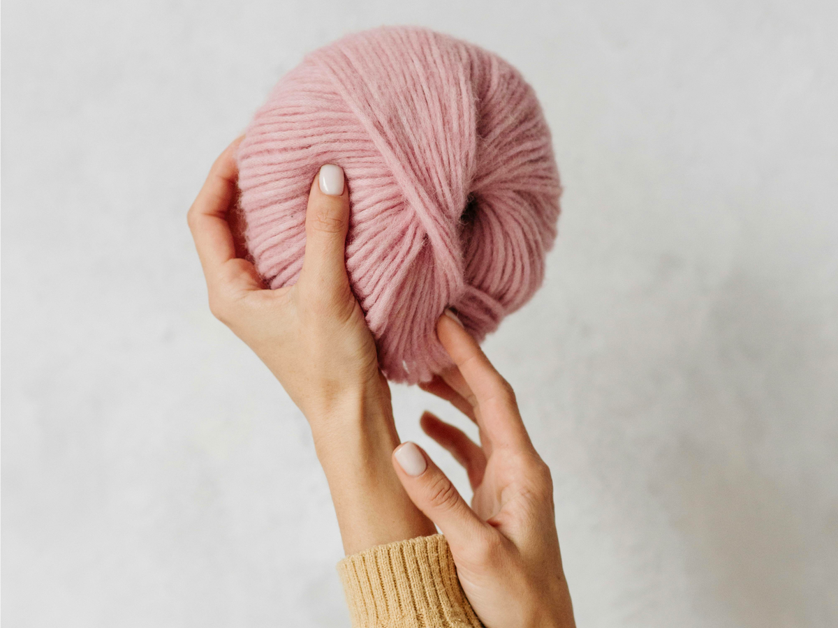 Strickwolle für den Winter