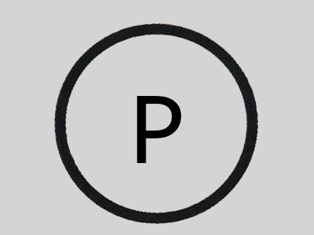 Stricksymbol für Perchlorethylen