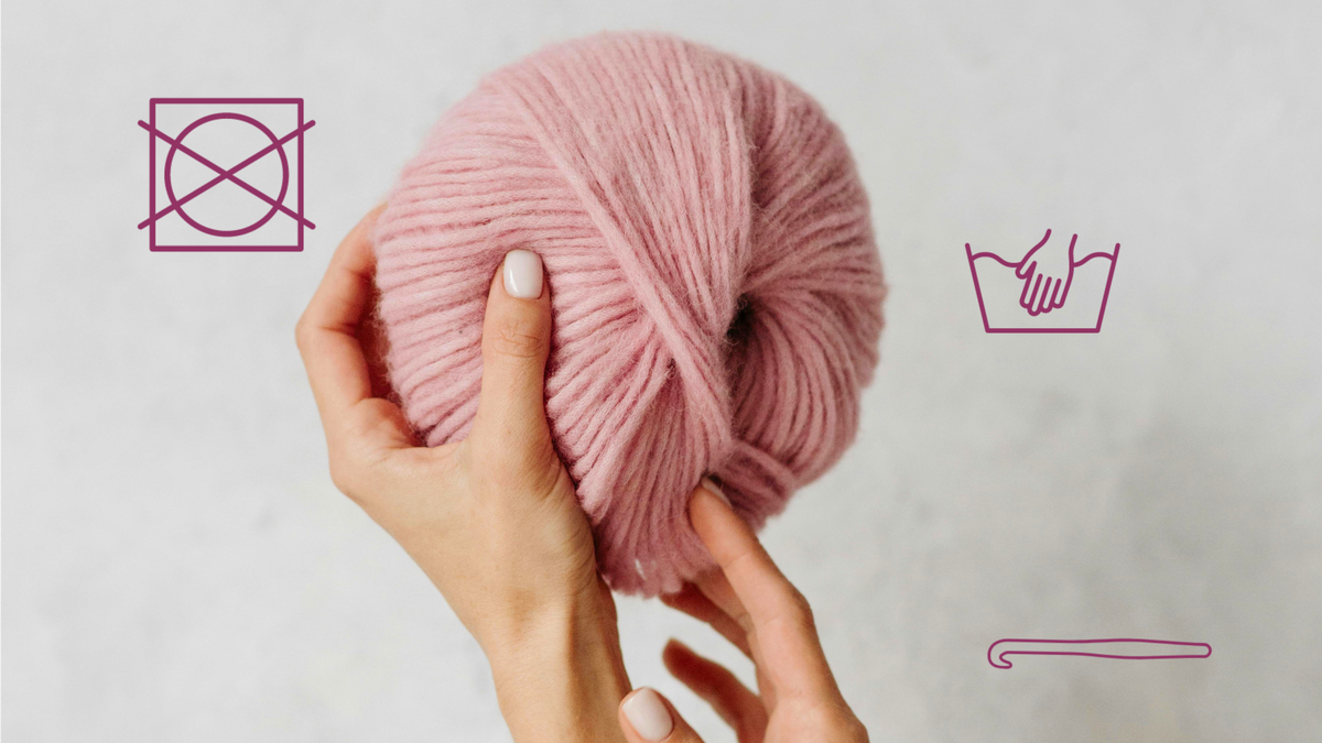 Stricksymbole einfach erklärt: Das bedeuten die Zeichen auf der Banderole