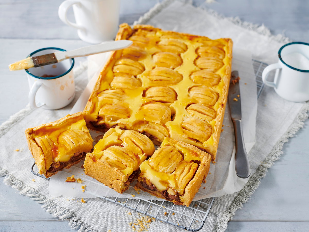 Apfelkuchen mit Toffifee