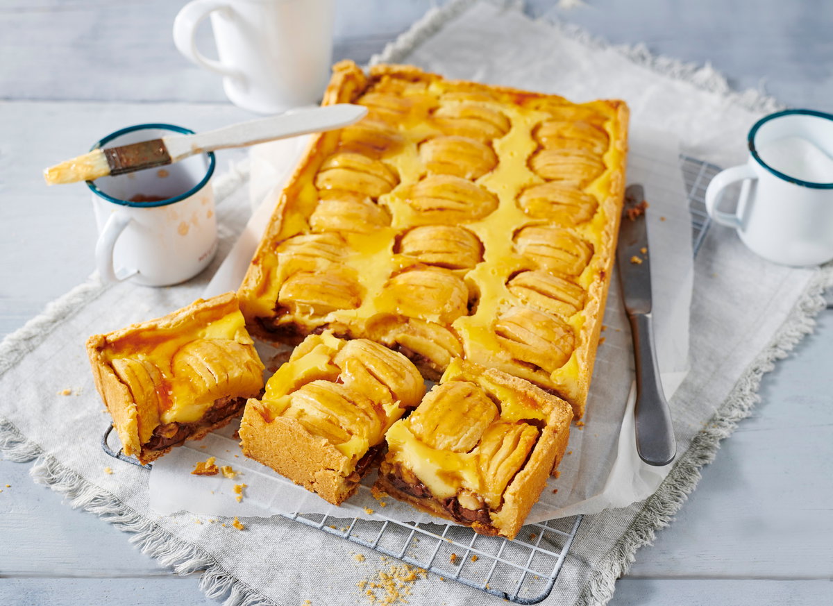 Apfelkuchen mit Toffifee