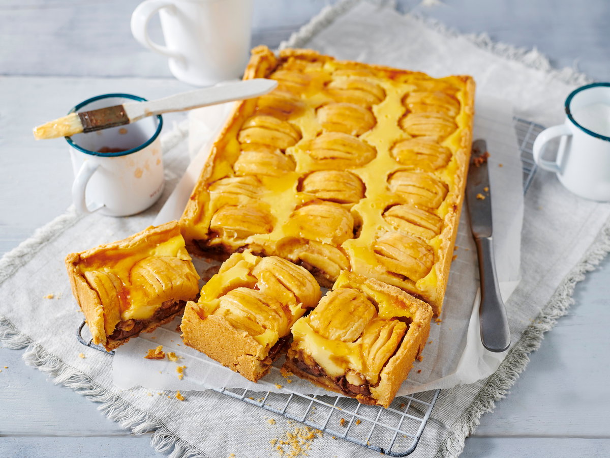 Apfelkuchen mit Toffifee