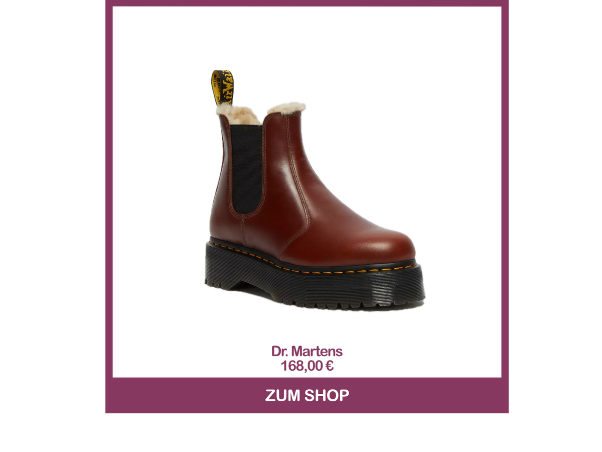 Gefütterte Boots von Dr. Martens
