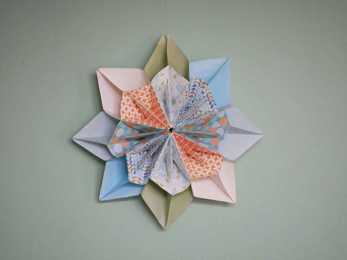 Geldgeschenke weihnachtlich verpacken mit Origami