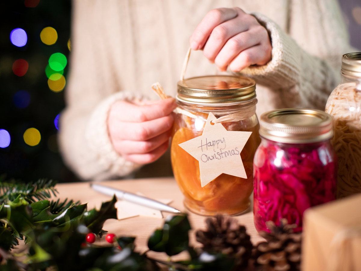 Geschenk im Glas