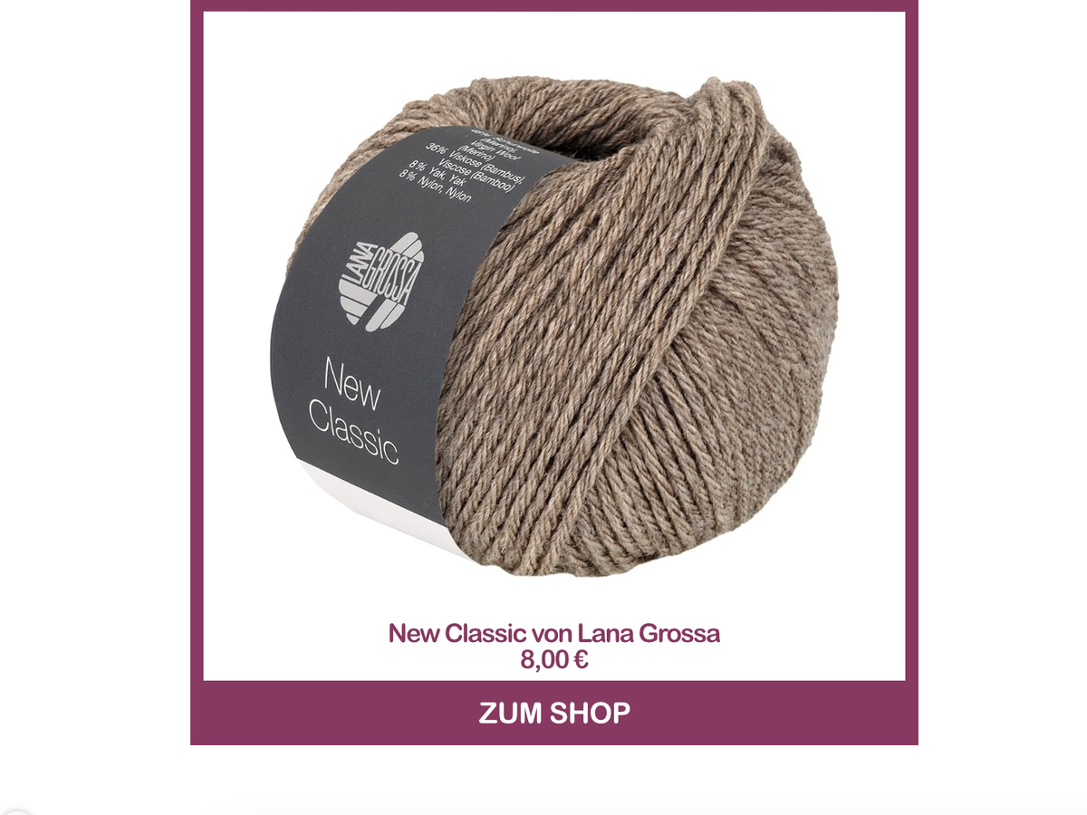 Strickgarn New Classic von Lana Grossa