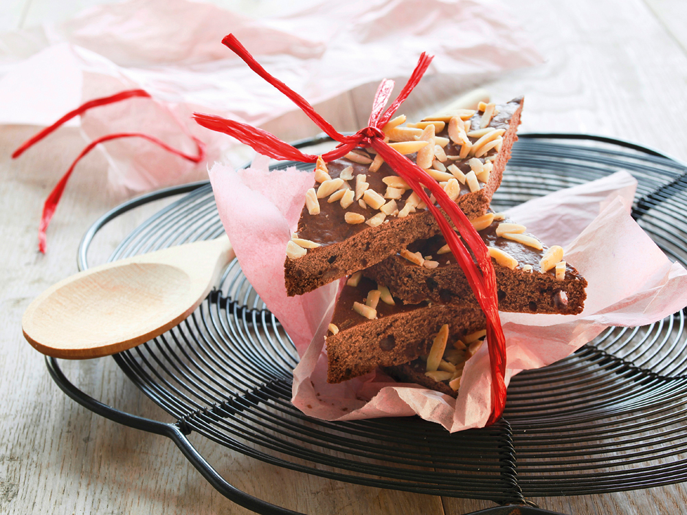 Plätzchen ohne Ausstechen - Lebkuchen mit Stevia