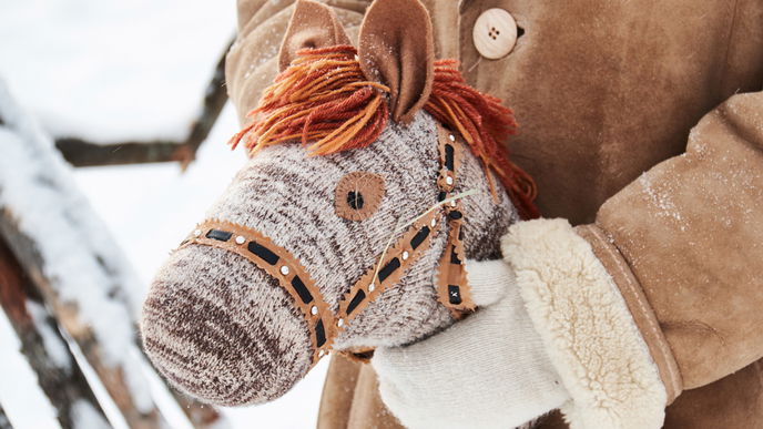 Steckenpferd selber basteln: Das perfekte Weihnachtsgeschenk für alle, die Pferde lieben
