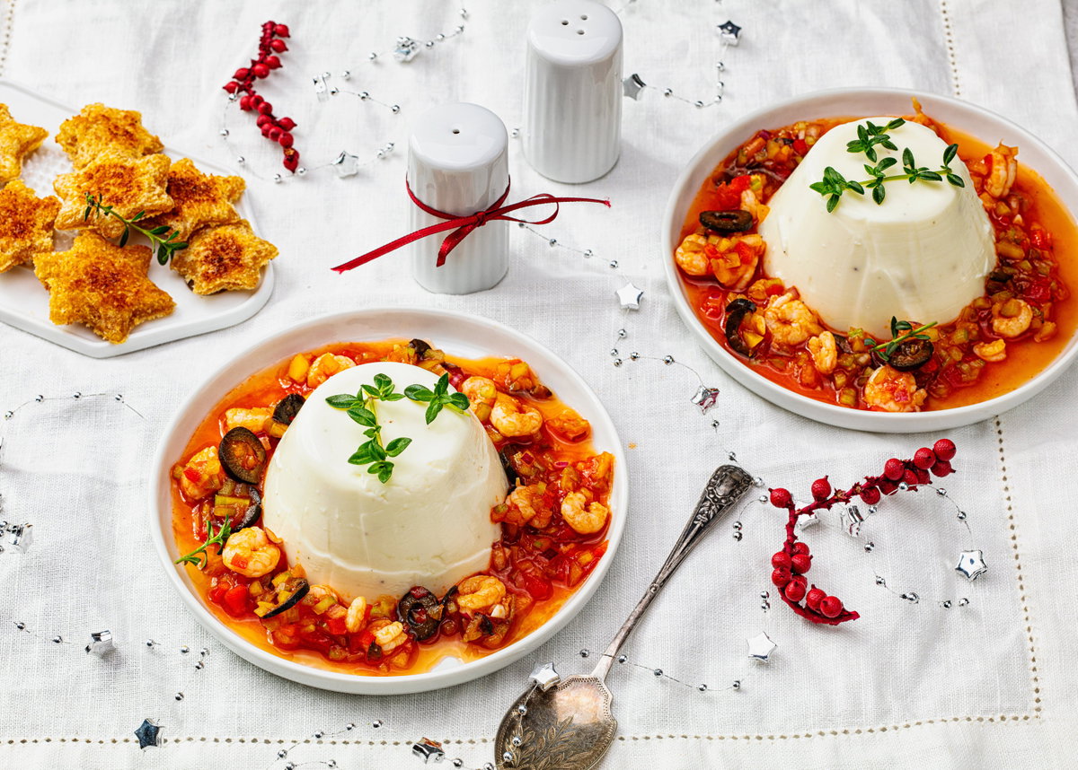 Thymian-Panna-Cotta