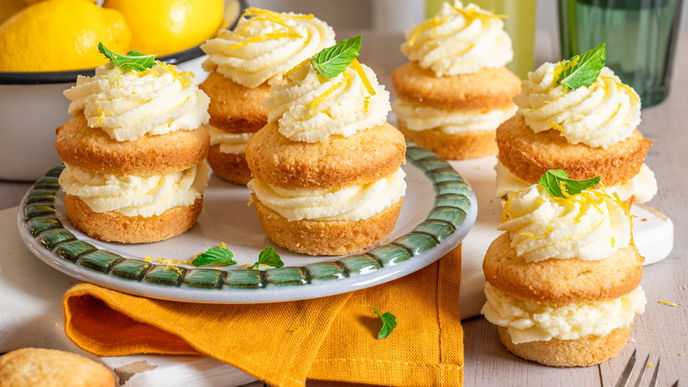 Rezept für Tiramisu-Cupcakes mit Limoncello