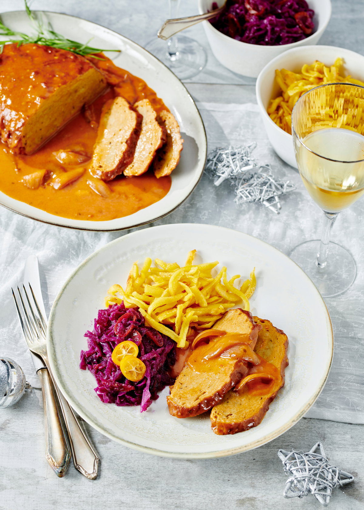 Veganer Sauerbraten
