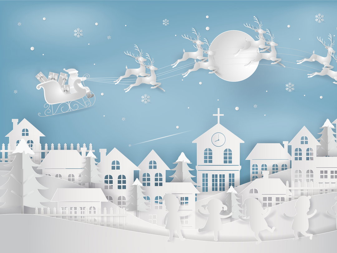 Winter-Wunderland aus Papier