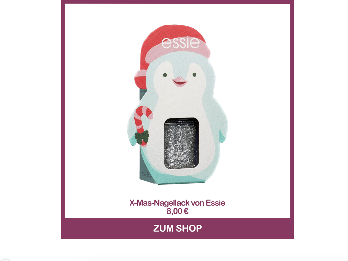 X-MAS Nagellack-Geschenkset von Essie