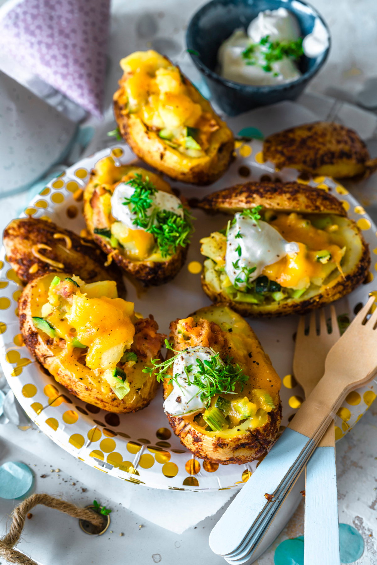 BBQ-Kartoffeln