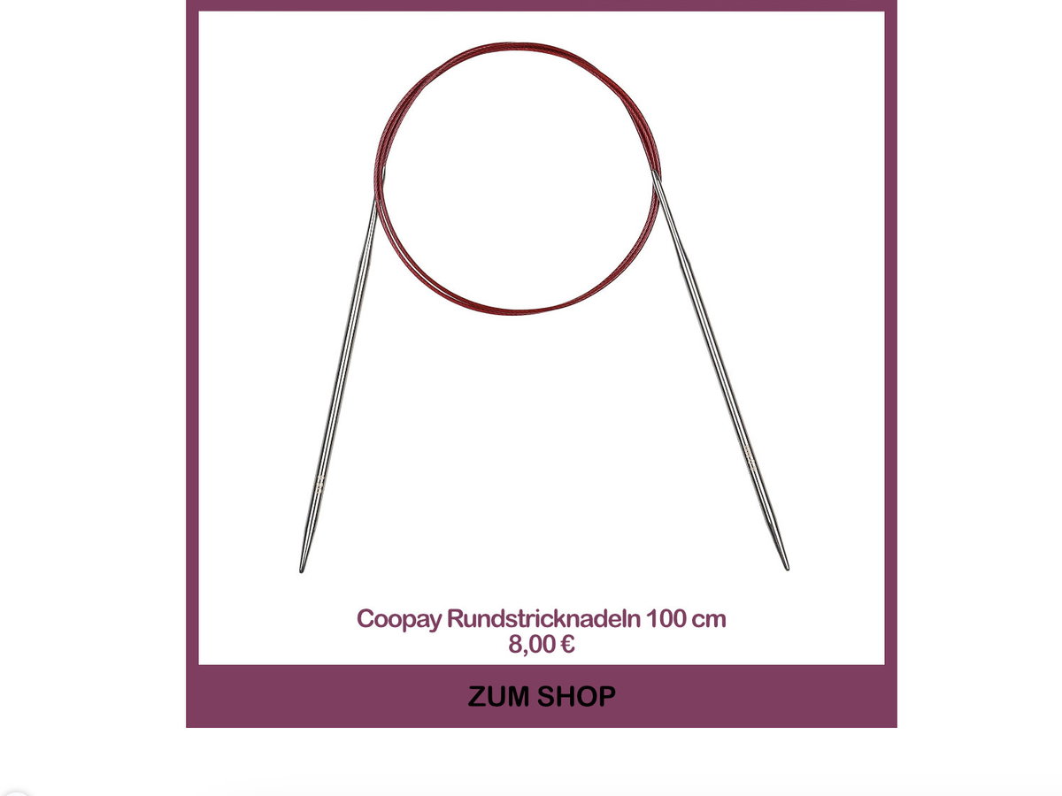 Coopay Rundstricknadeln