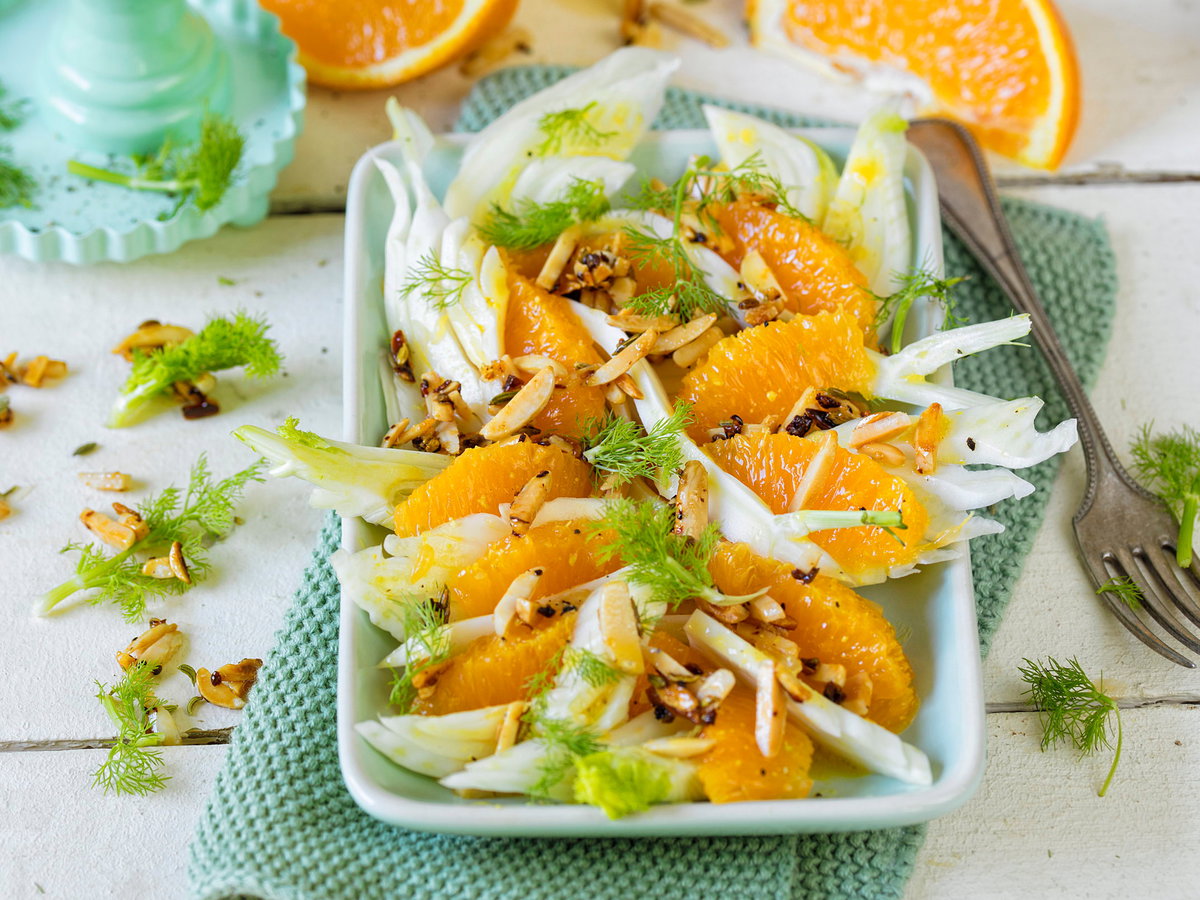 Fenchelsalat mit Orange