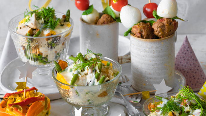 Fingerfood für Silvester: 35 leckere Rezepte mit Fleisch, Fisch & Veggie für den Start ins neue Jahr