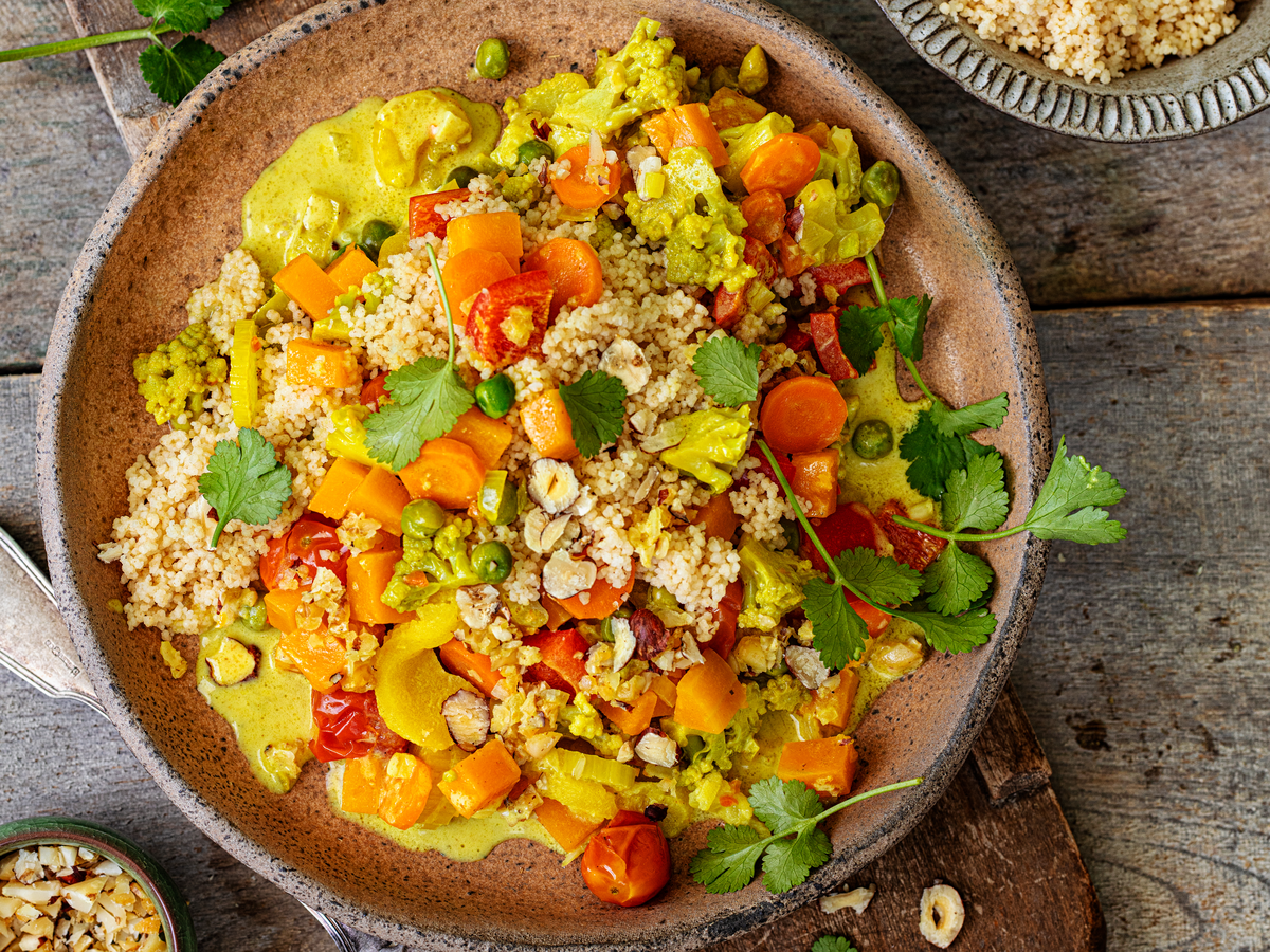 Gemüse-Nuss-Curry