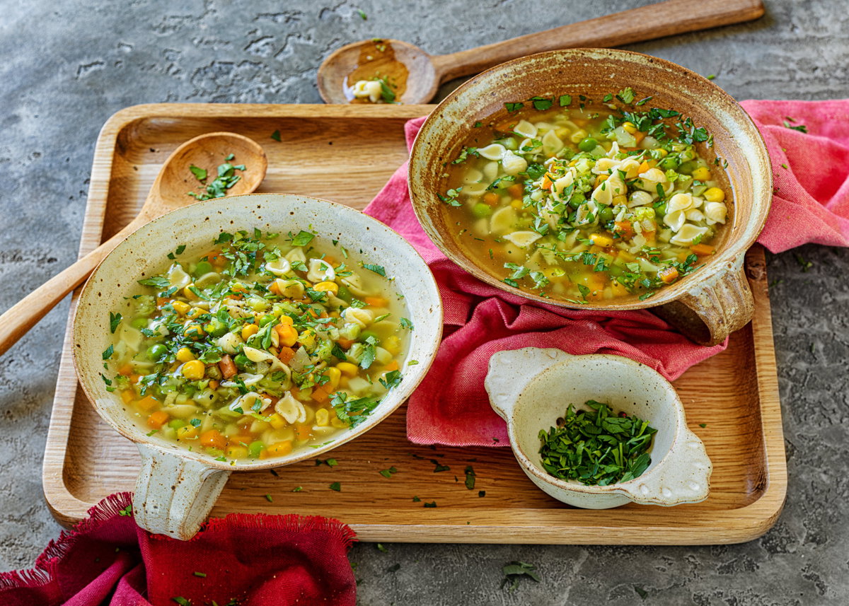 Gemüsesuppe wie von Oma