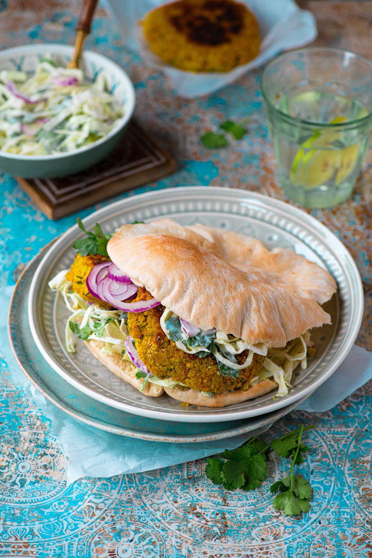Indischer Burger