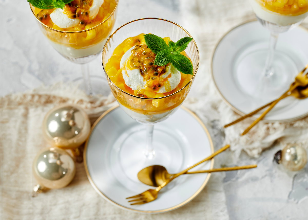 Lebkuchen-Skyr-Dessert