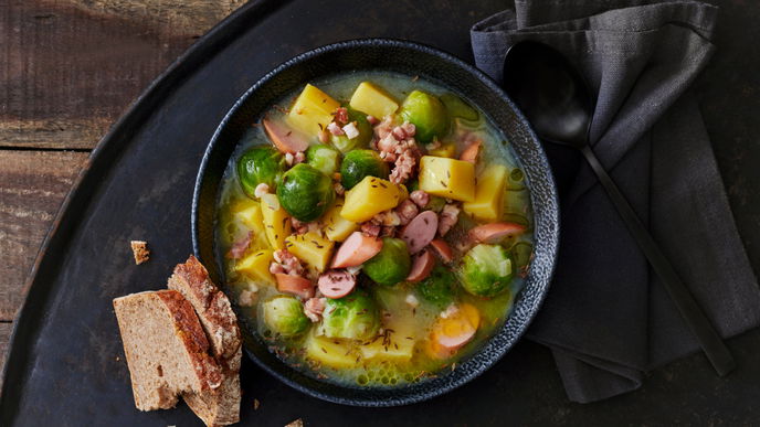 Rosenkohl-Kartoffel-Eintopf: Gesundes Winterrezept