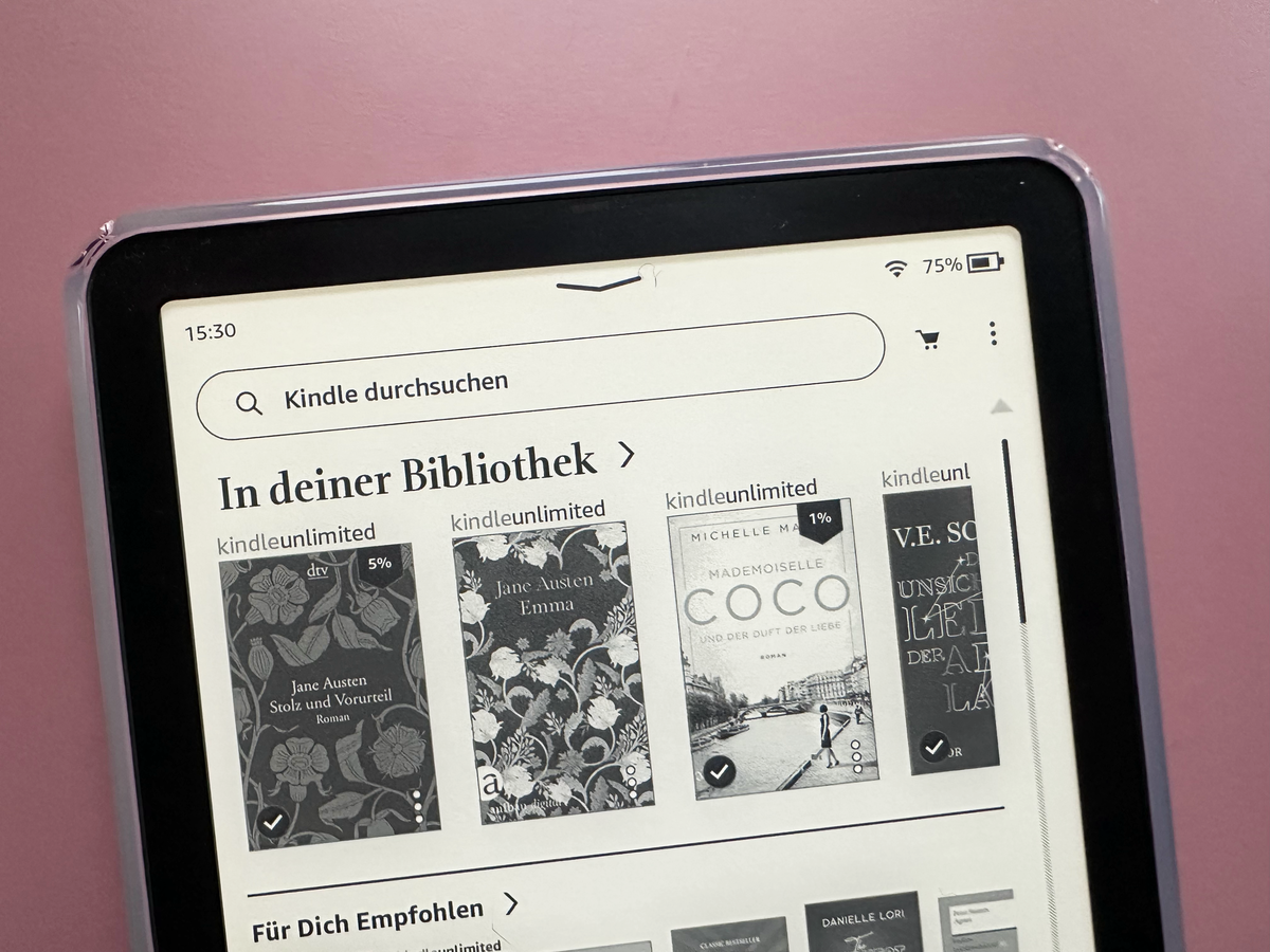 Buch oder eReader - die Kindle Bibliothek