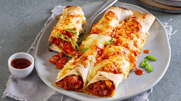Überbackene Enchiladas mit saftigem Putenfleisch - bei uns kommt Mexiko auf den Teller!