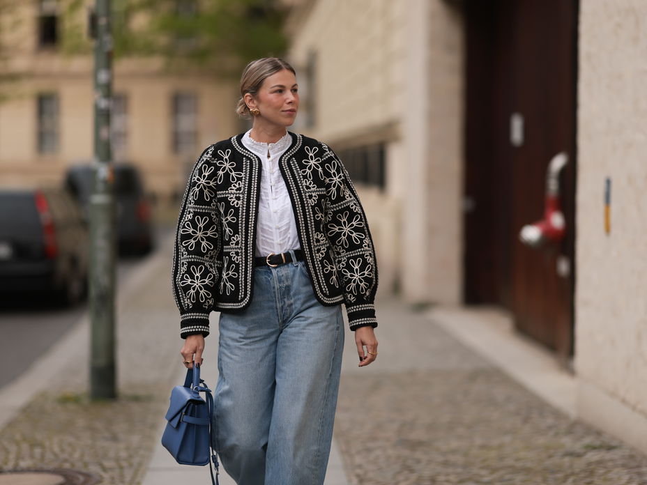 Aline Kaplan im Streetstyle