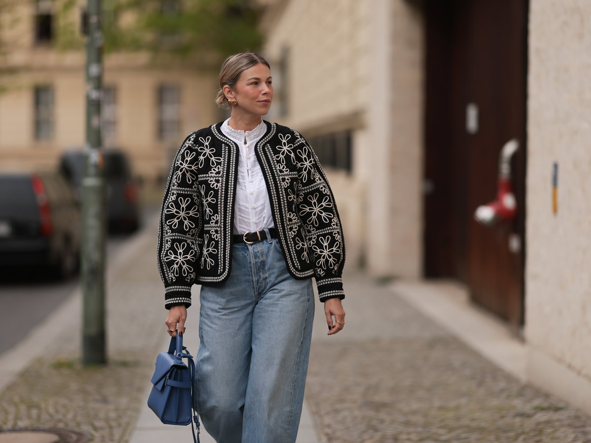 Aline Kaplan im Streetstyle