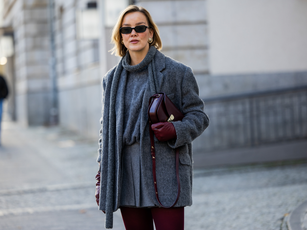 Jacken-Trends 2025 - Digital Creator Tina Haase in Wolljacke