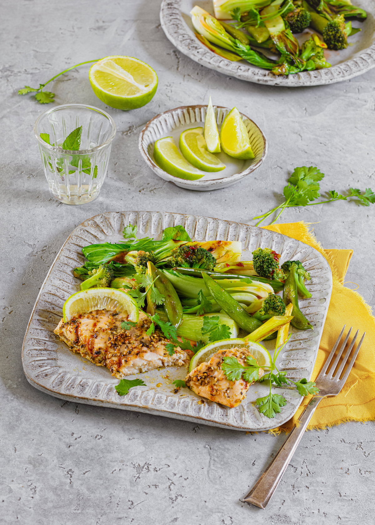 Lachs mit Limette