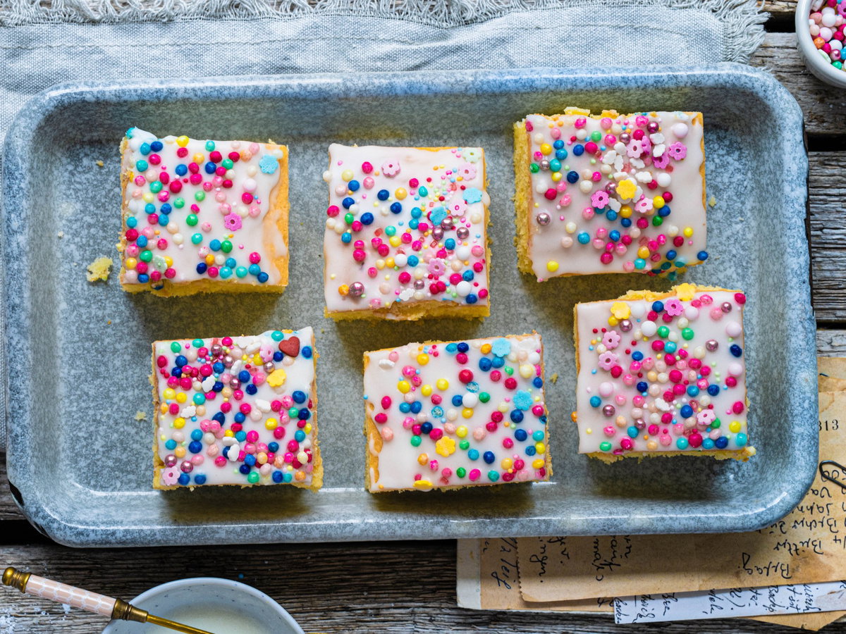 Vanille-Blechkuchen