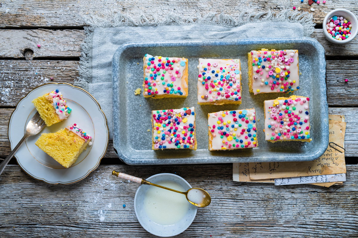 Vanille-Blechkuchen