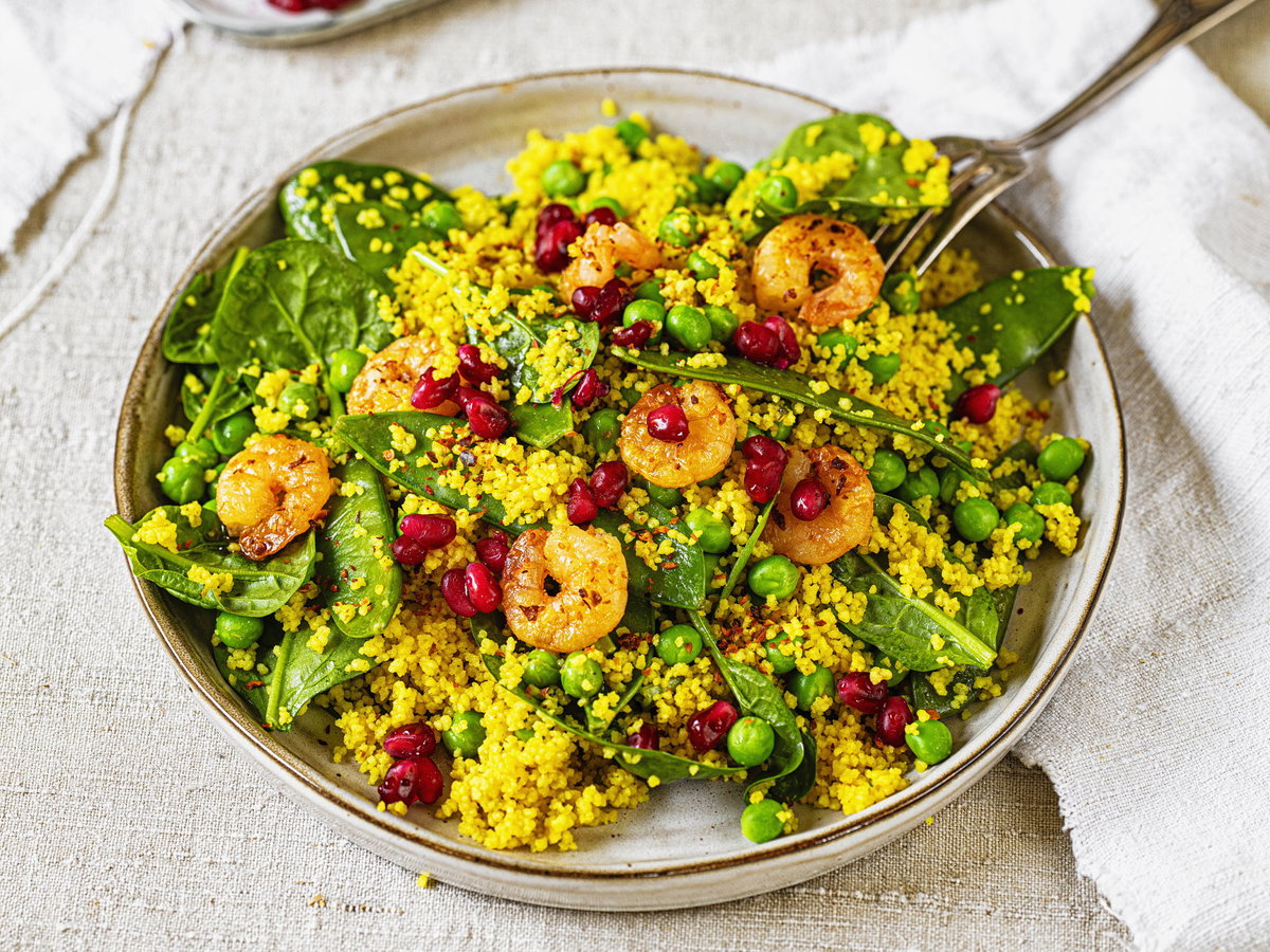 Bunter Couscous-Salat