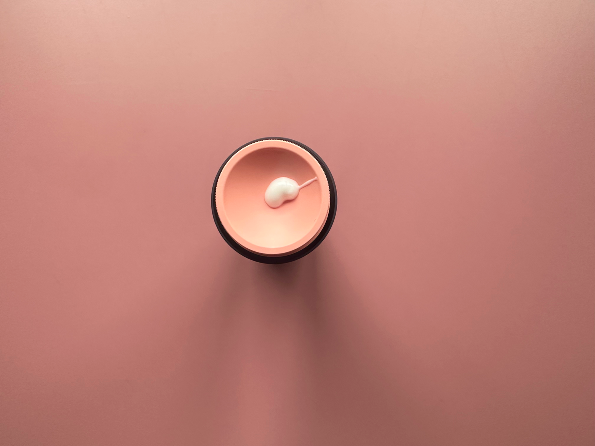 Dyson Chitosan Erfahrungen - Produkt-Swatch