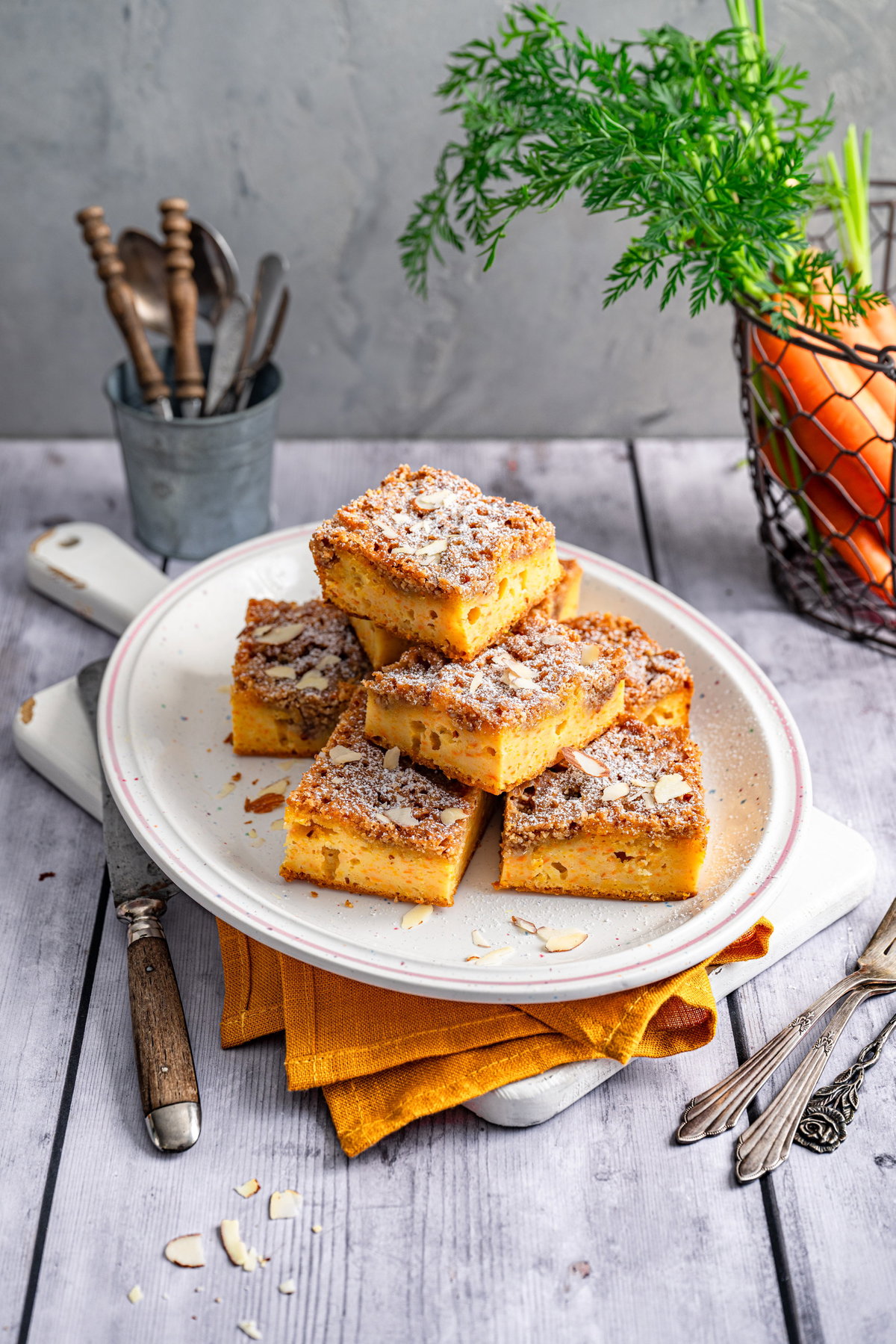 Möhren-Mandel-Kuchen