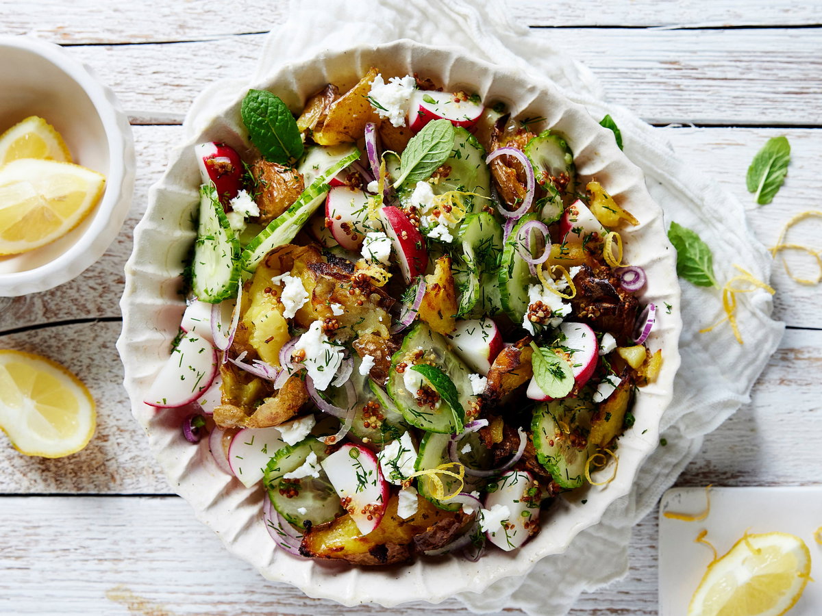 Röstkartoffel-Salat