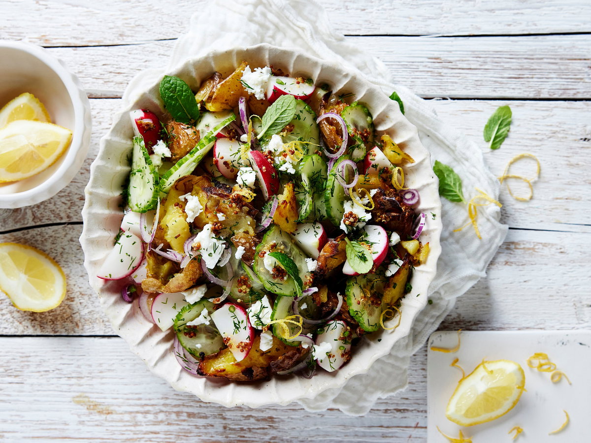 Röstkartoffel-Salat