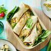 Die Rührei-Wraps mit Spinat & Feta sind in nur 15 Minuten fertig