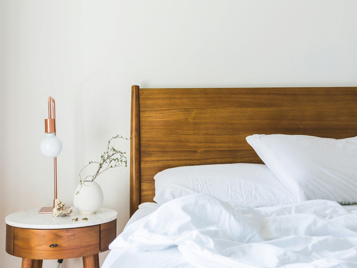 Muffig riechendes Schlafzimmer